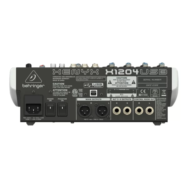 Behringer XENYX X1204USB - Mengpaneel - Afbeelding 3