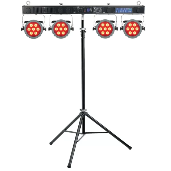 Verlichtingsset Start (4x Showtec LED Par Q4)
